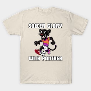 Soccer Glory Black Panther T-Shirt